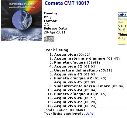 Cometa CMT 10017 	