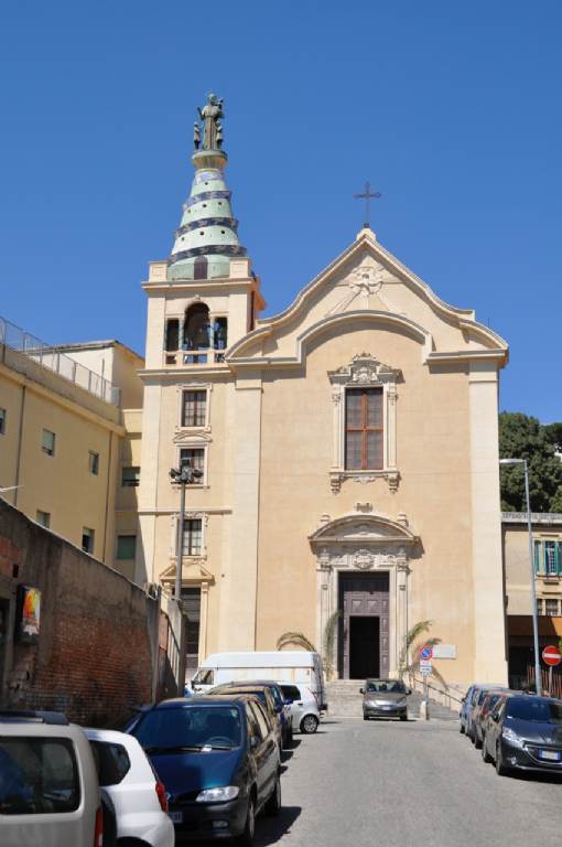 A ordinary small church in Messine of Sicily