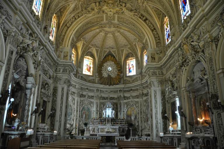 A ordinary small church in Messine of Sicily