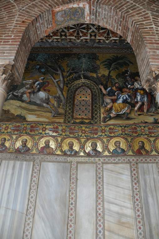 The Palatine church in of Palermo, its Is UNESCO world cultural heritage