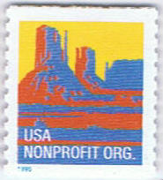 The stamps mailed by Mr. Chilian-05 Grand Canyon / Monument Valley 