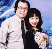 The Chinese famous specialists and pioneer for research on film music  The married couple Mr.Yang dalin and Ms.Yang dong