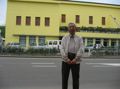 In front of BW-Olimpia in 2006 