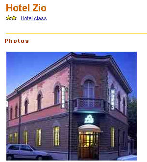 "ZIO"hotel imola italy