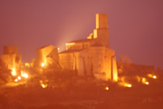 church of San Pietro in Tuscania of Italy