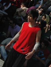 Iran () this is a picture of mine competing for a dance competition! )