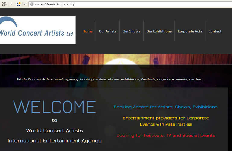 WORLD CONCERT ARTISTS LTD.