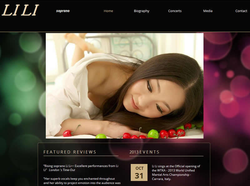 Lili's personal Homepage