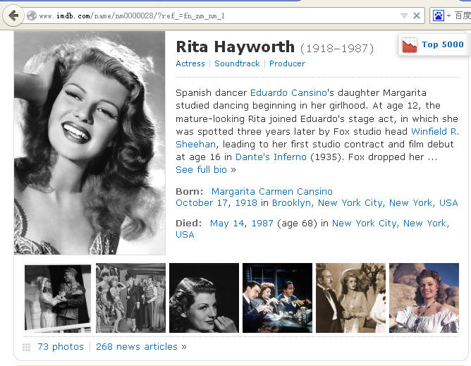 Rita Hayworth 